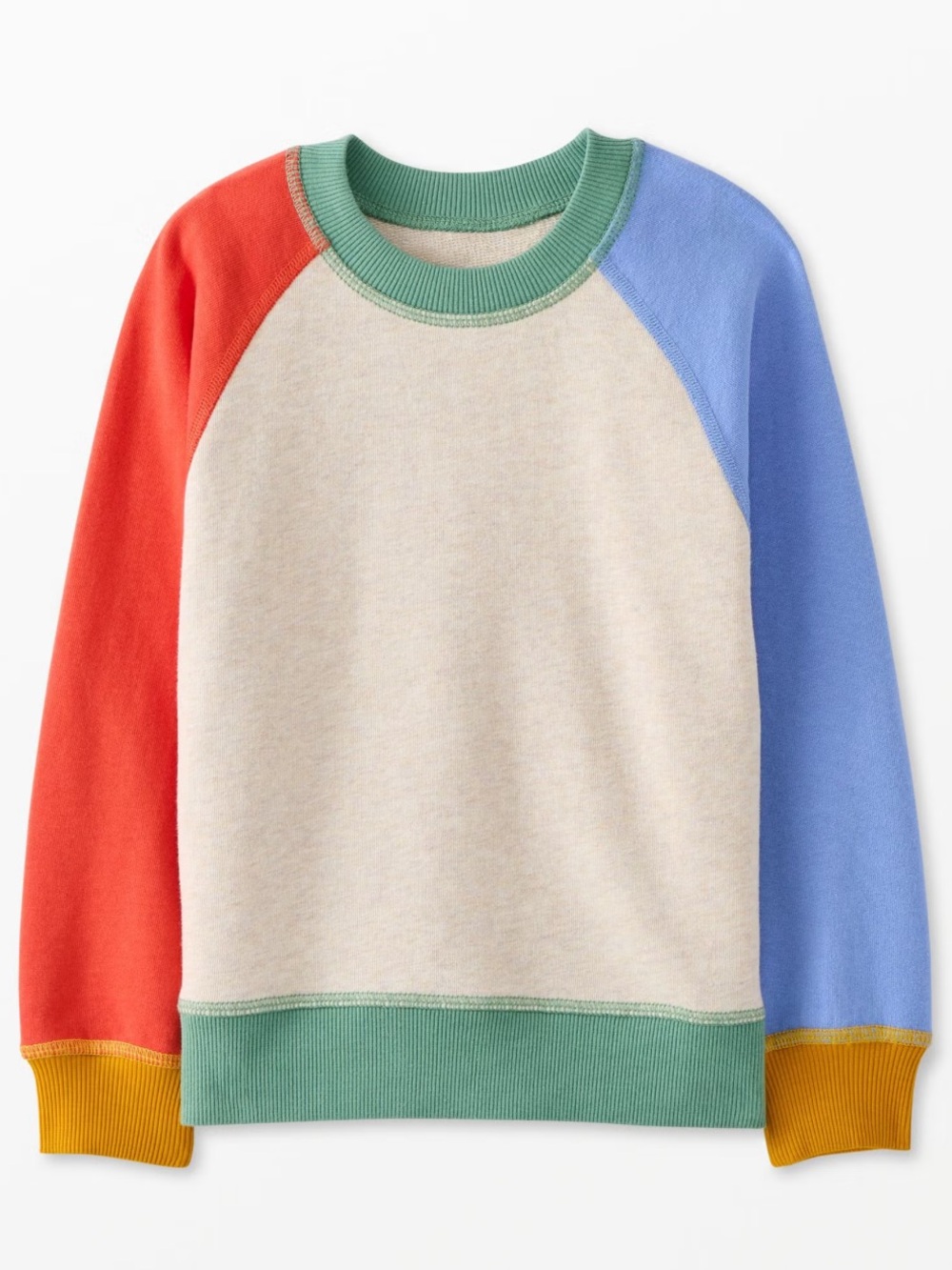 Hanna Andersson French Terry Colorblock Sweatshirt
